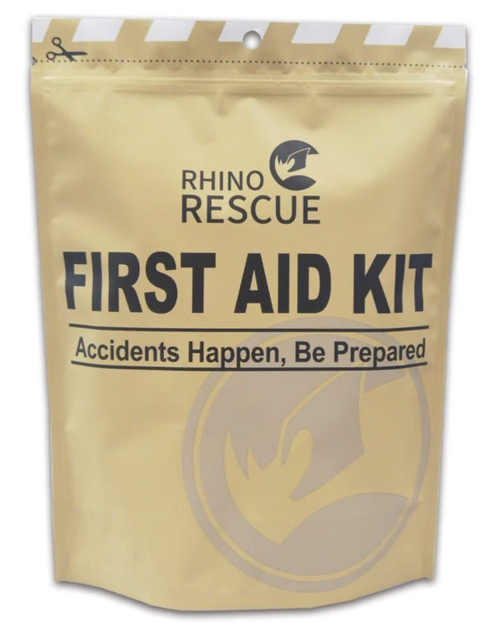 RHINO RESCUE Trousse de premiers soins | Kit complet de sauvetage | Prévention des pertes de sang aiguës | 7 en 1